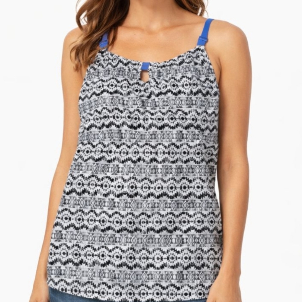 Go Gossip Swim Top size 3X NWT
